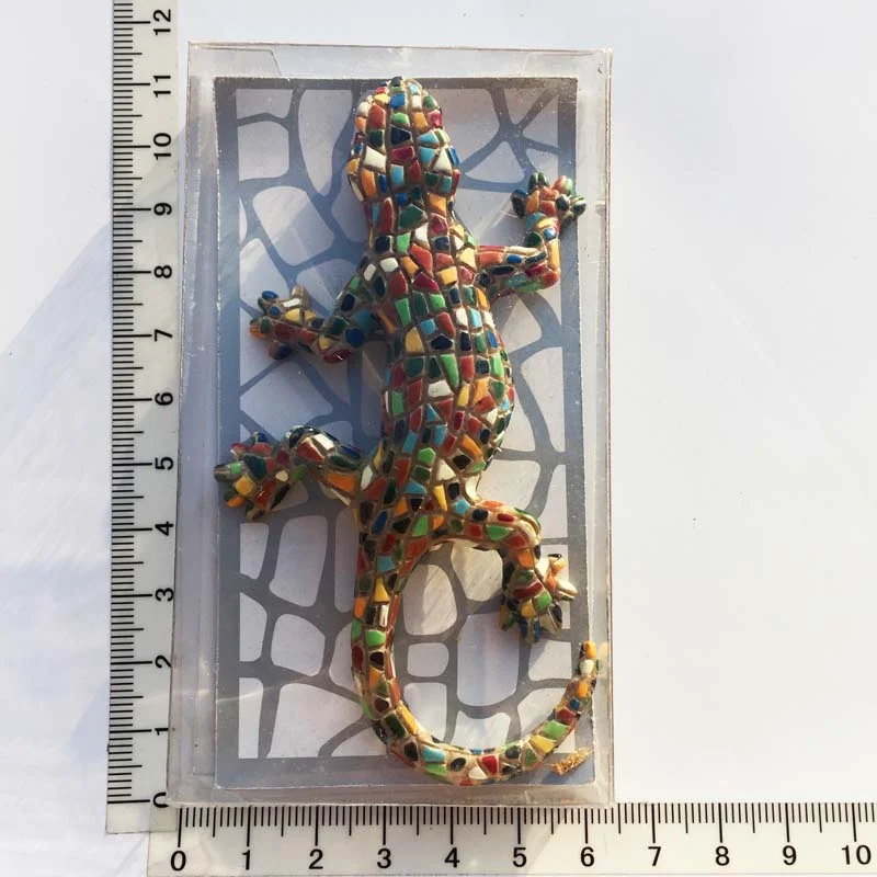 Nigikala Spanish Dominican Republic Tourism Commemorative Lizard Gecko