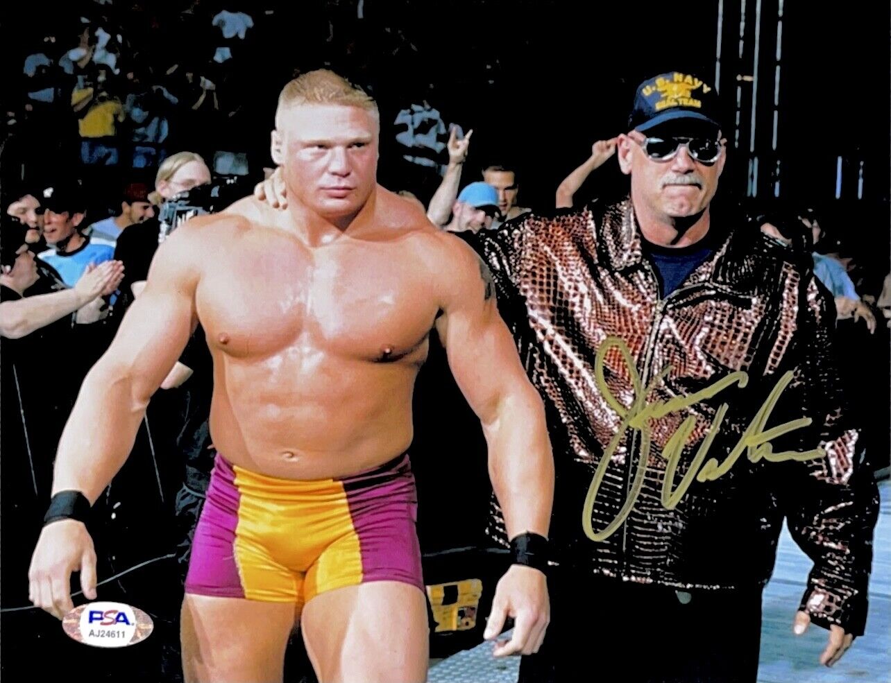 WWE JESSE THE BODY VENTURA HAND SIGNED AUTOGRAPHED 8X10 Photo Poster painting WITH PSA COA 10