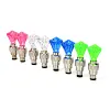 8 pi&egrave;ces de lampes &eacute;tanches pour pneus de moto