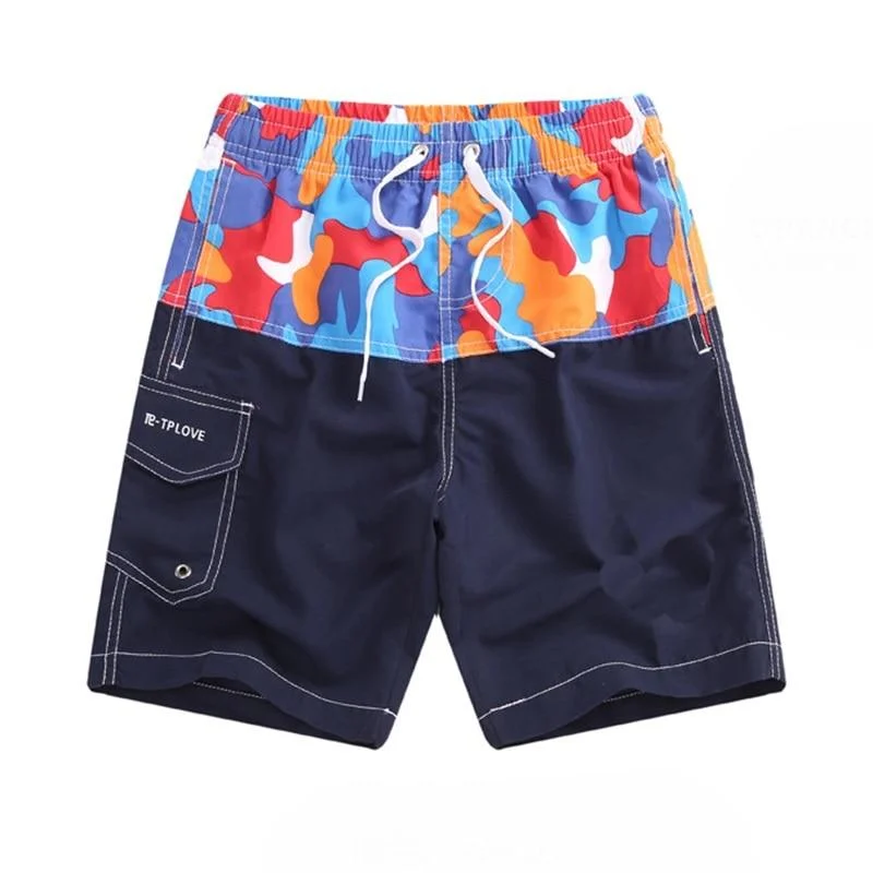 2019 Summer Quick-Dry Board Shorts Kid Beach Shorts 7-14 Yrs Children Boys Shorts Fashion Brand Surf Swimwear Boys Casual Shorts