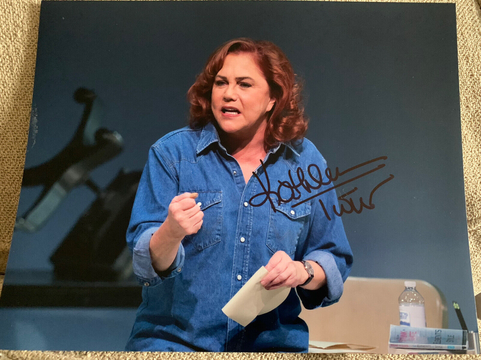 Kathleen Turner Signed 10x8 Photo Poster painting