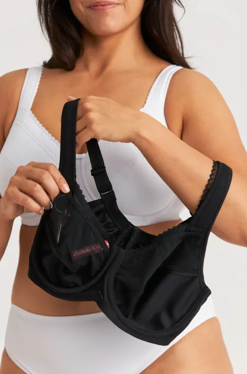 Triumph - (Pachet de 4) Sutien cu buzunare ascunse (Sutien cu armătură)