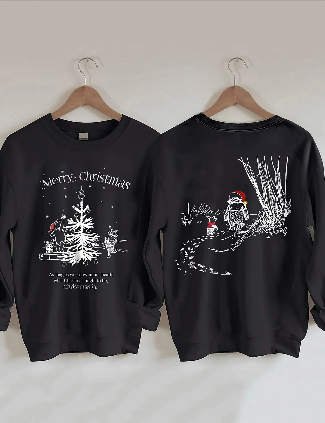 Winnie And Piglet Christmas Sweatshirt