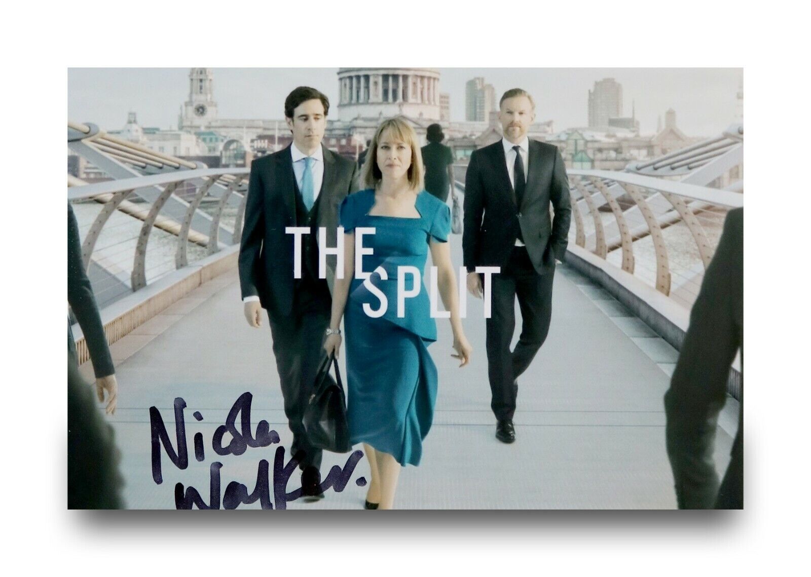 Nicola Walker Signed 6x4 Photo Poster painting The Split Hannah Stern Unforgotten Autograph +COA