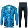  25/26 Napoli  blue Half-Zip Training Jacket Set