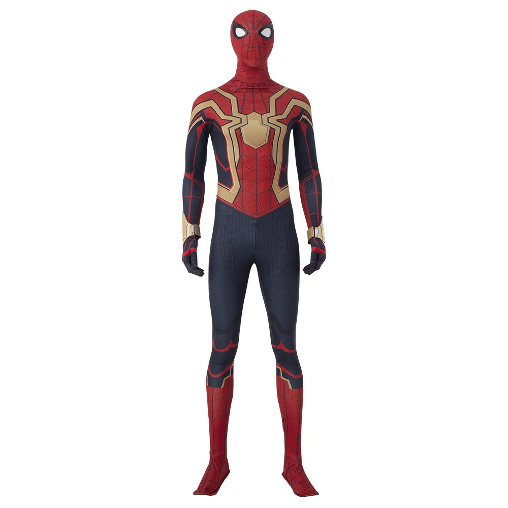 Spiderman No Way Home PS4 Iron Spider Cosplay Costume