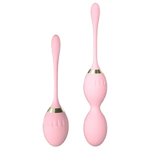 Silicone Kegel Balls for Women: Vibrating Vaginal Balls for Masturbation and Training