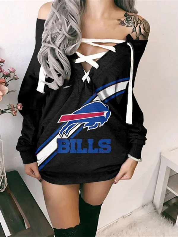 Buffalo Bills
Limited Edition Lace-up Sweatshirt