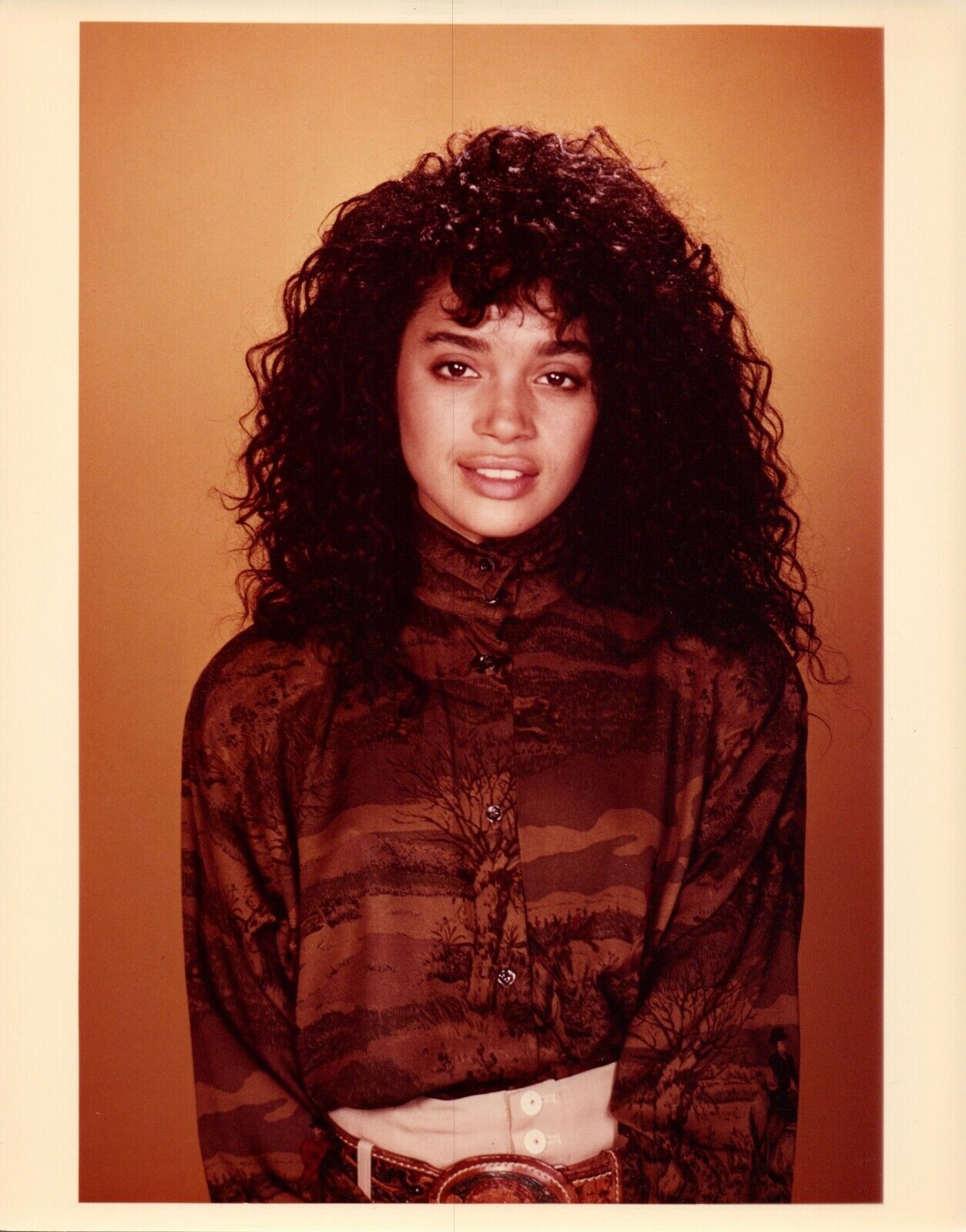 LISA BONET Actress Movie Promo Vintage Photo Poster painting 8x10