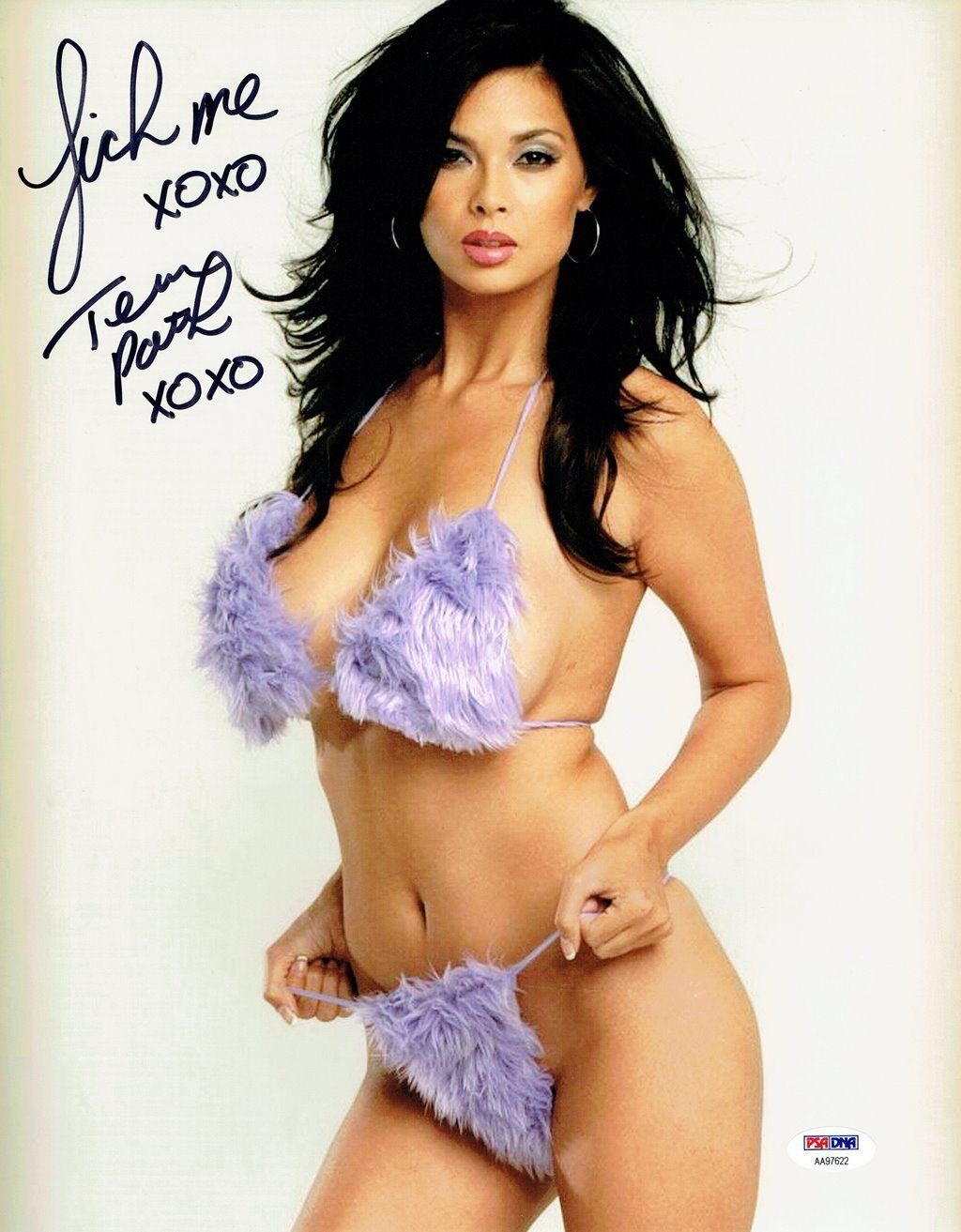 Tera Patrick Signed Sexy Lick Me