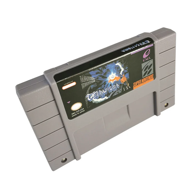Terranigma SNES For Super Nintendo Entertainment System - 16 Bit US Version Game Cartridge