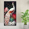 5D DIY Full Round Drill Diamond Painting Peacock Kit Home Decoration (A6579)