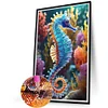 (40*60cm)Seahorse - Full Round Drill Diamond Painting