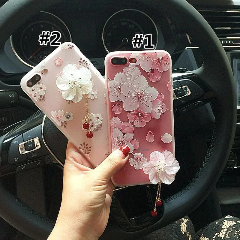 Floral Sakura Cherry Phone Case SP1710300