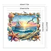 (Multi-Style) Love Shell Beach-11CT Stamped Cross Stitch 40*40cm/45*45cm tapestrymarket