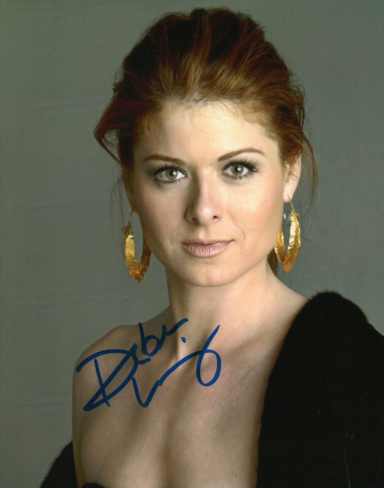 DEBRA MESSING AUTOGRAPHED SIGNED A4 PP POSTER Photo Poster painting PRINT 3