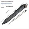 Bolt-operated tactical pen, titanium alloy push-button sign pen, EDC portable business metal pen