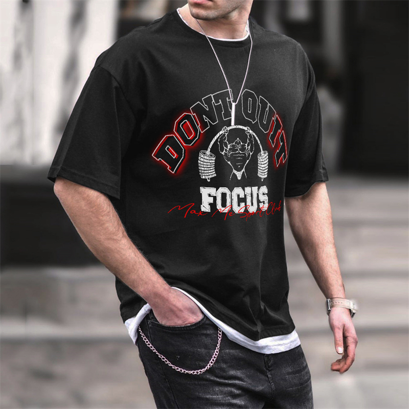 Men's Don't Quit Lifting Sport Club T Shirt / Rvogue / Rvogue