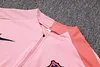 Joyfball 2025/2026 Barcelona Half-Pull Training Suit Pink Football Shirt 1:1 Thai Quality