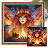 Butterfly Fairy-11CT Stamped Cross Stitch 50*50cm/19.69*19.69in tapestrymarket