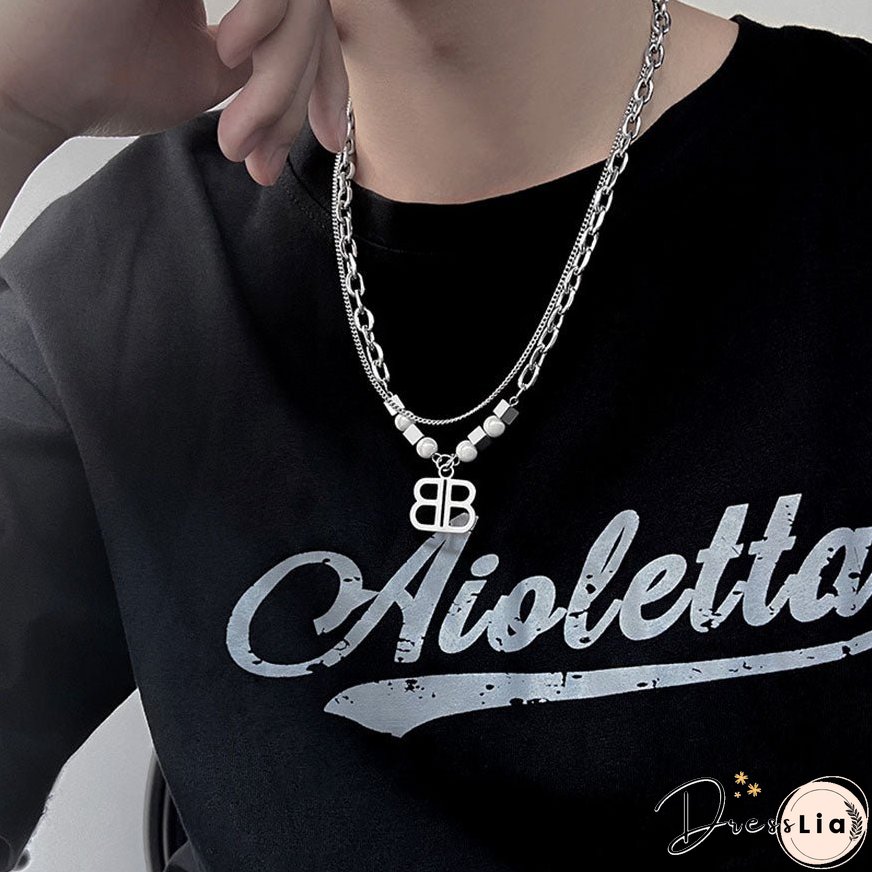 "B" Letter Necklace