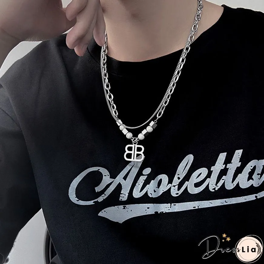 "B" Letter Necklace
