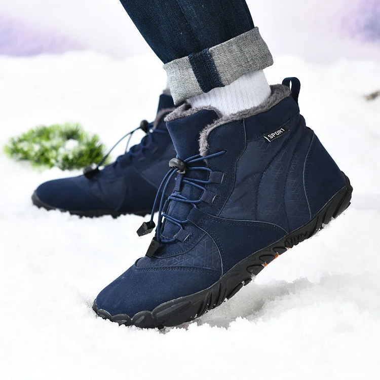 Barefoot Shoes Winter Waterproof Trail Running Shoes Warm Lined Winter Shoes shopify Stunahome.com