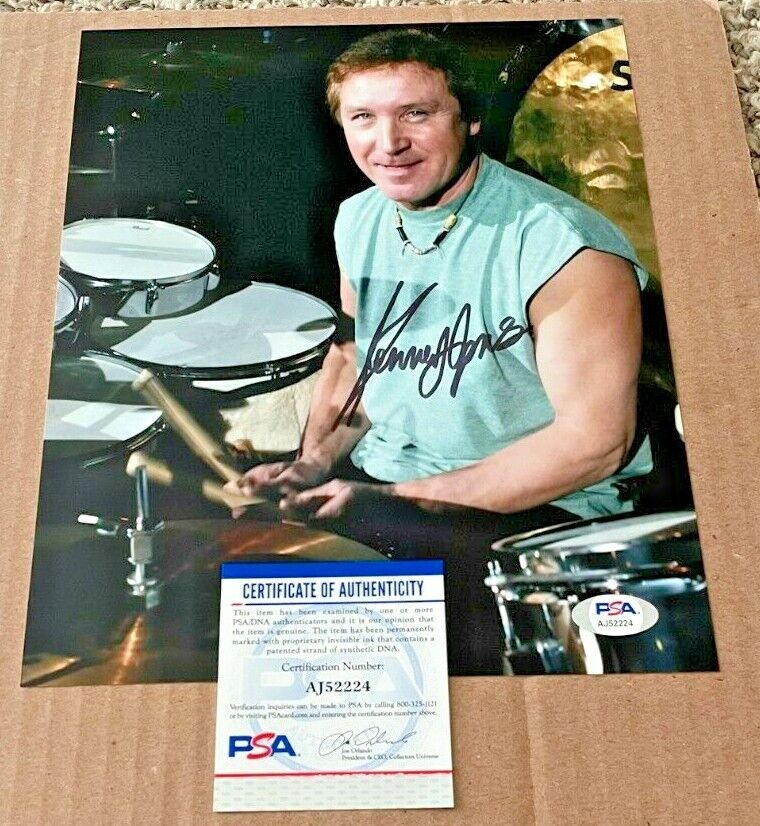 KENNEY JONES SIGNED THE WHO 8X10 Photo Poster painting PSA/DNA