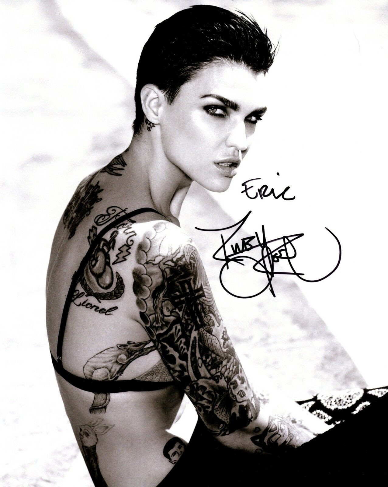 TO ERIC - Ruby Rose Signed - Autographed Batwoman Actress 8x10 inch Photo Poster painting + COA