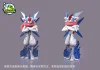 1/20 Scale World Zukan Ash's Greninja & Greninja - Pokemon Resin Statue - PoPoWa Studio