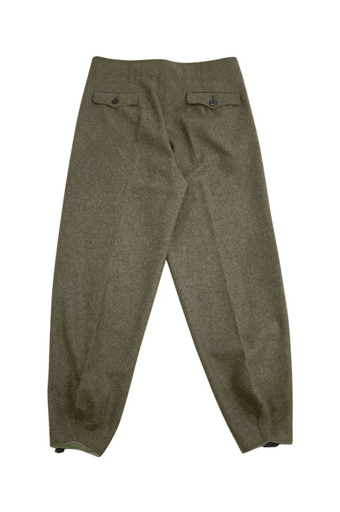   Wehrmacht German Assault Gunner Brown Wool Trousers German-Uniform