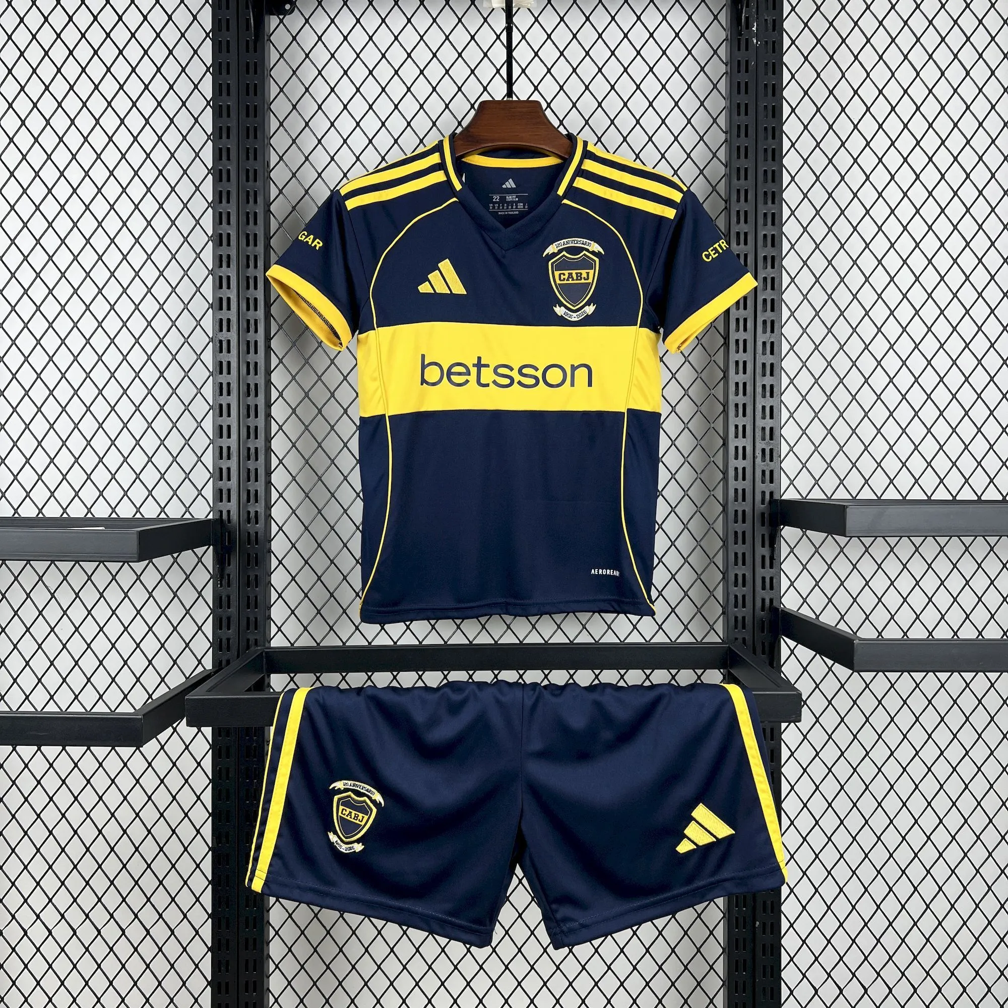 2025/2026 Boca Juniors Home Football Jersey 1:1 Thai Quality Kids Size