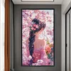 Girl Back-11CT Stamped Cross Stitch 40*70cm/15.75*27.56in(Big Size) tapestrymarket