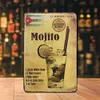 Mojito - Panneaux en &eacute;tain m&eacute;tallique(20*30cm/30*40cm)