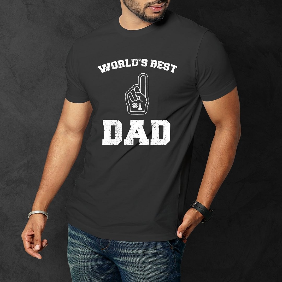 Funny Graphic Dad T-shirts World's Dopest Dad T-shirt