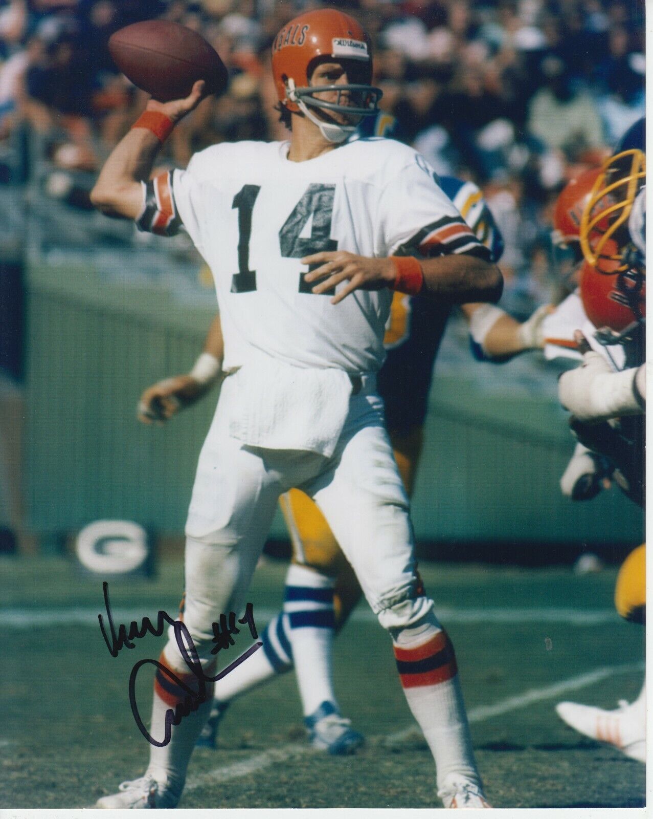 Ken Anderson 8x10 Signed Photo Poster painting w/ COA Cincinnati Bengals #1