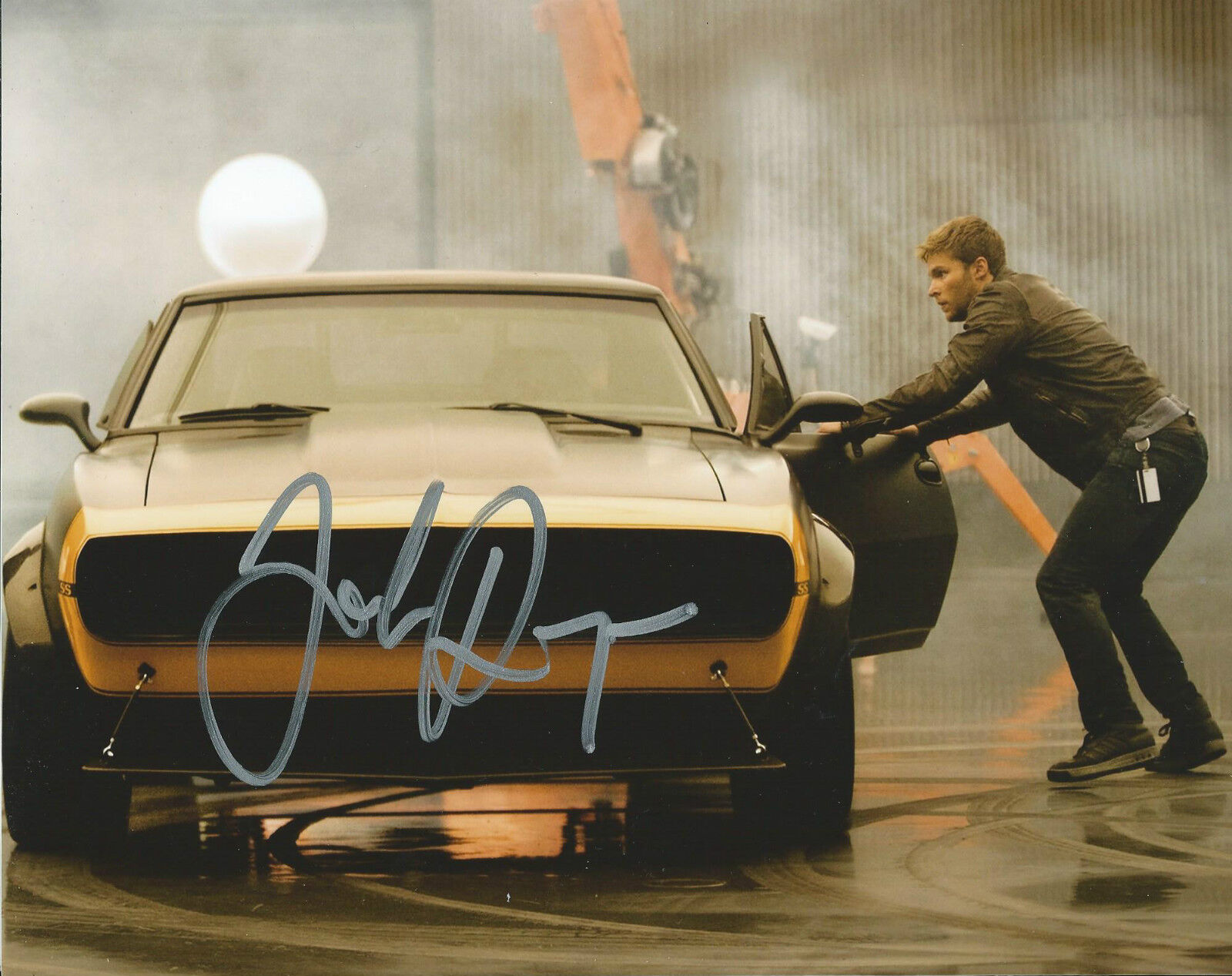 **GFA Transformers 4 Movie *JACK REYNOR* Signed 8x10 Photo Poster painting J3 PROOF COA**