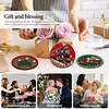 8pcs DIY Diamond Painting Coaster Kit - Christmas