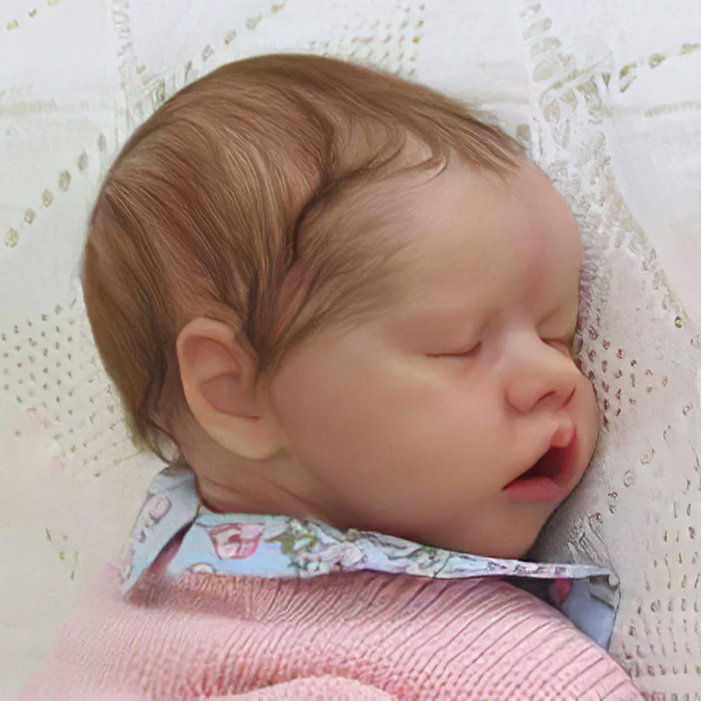 Flexible Solid Platinum Liquid Full Silicone Reborn Doll Baby Girl Named Samuel By Rbgdoll®