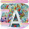Butterfly Flower A 5D Partial Drill DIY Diamond Painting Kit 30*30cm
