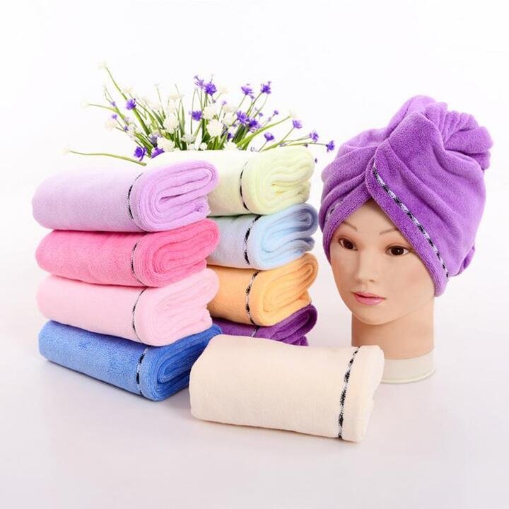 Magic Quick Dry Hair Hat Hair Towel
