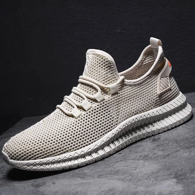Casual Sport Shoes Running Sneakers Plus Size Flying Woven Women's Casual Shoes Breathable Casual Sneakers Walking Shoes
