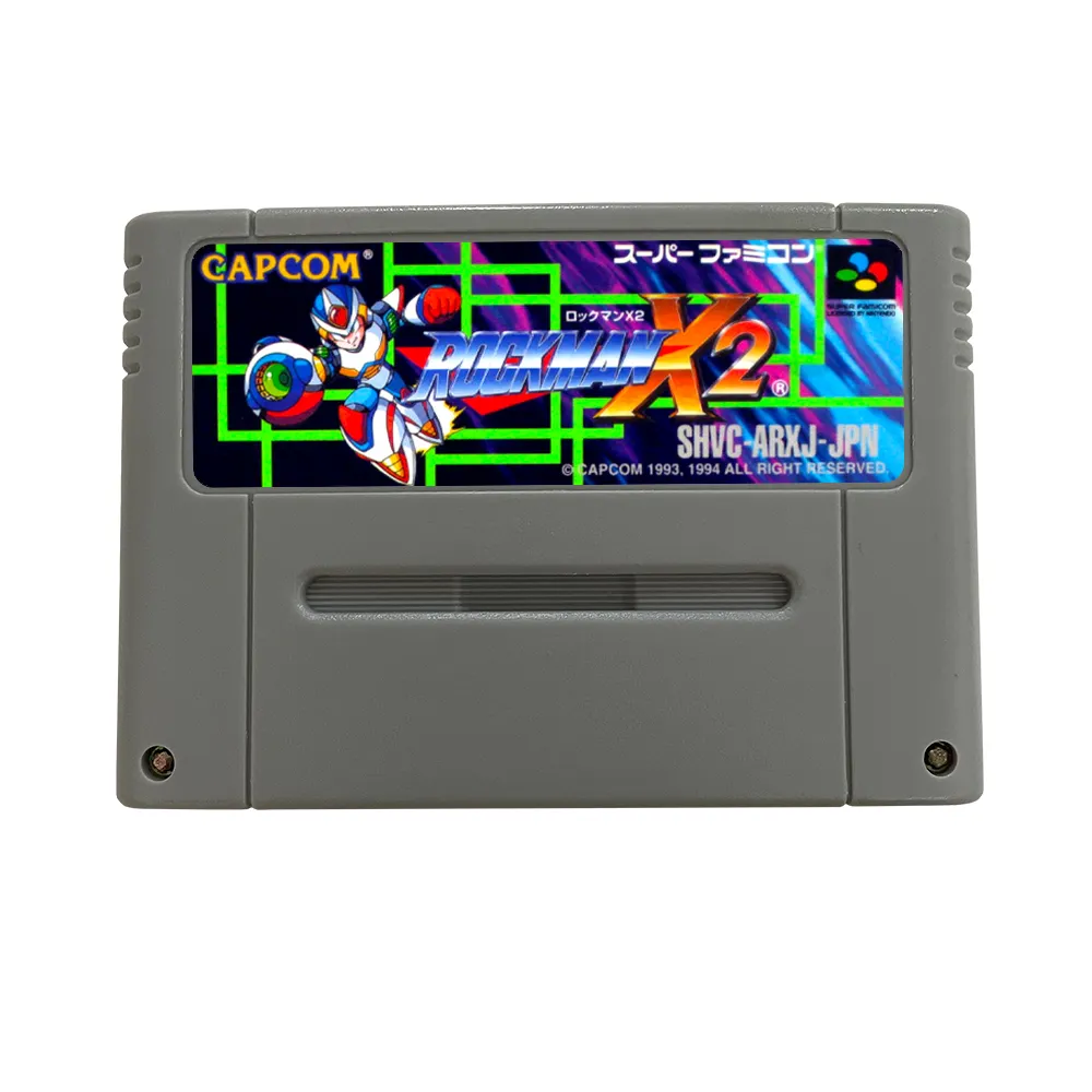 MegaMan X2 SNES For Super Nintendo Entertainment System - 16 Bit US Version Game Cartridge