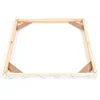 DIY Solid Wood Canvas Picture Frame Kit Wooden Photo Inner Frames (40x40cm)