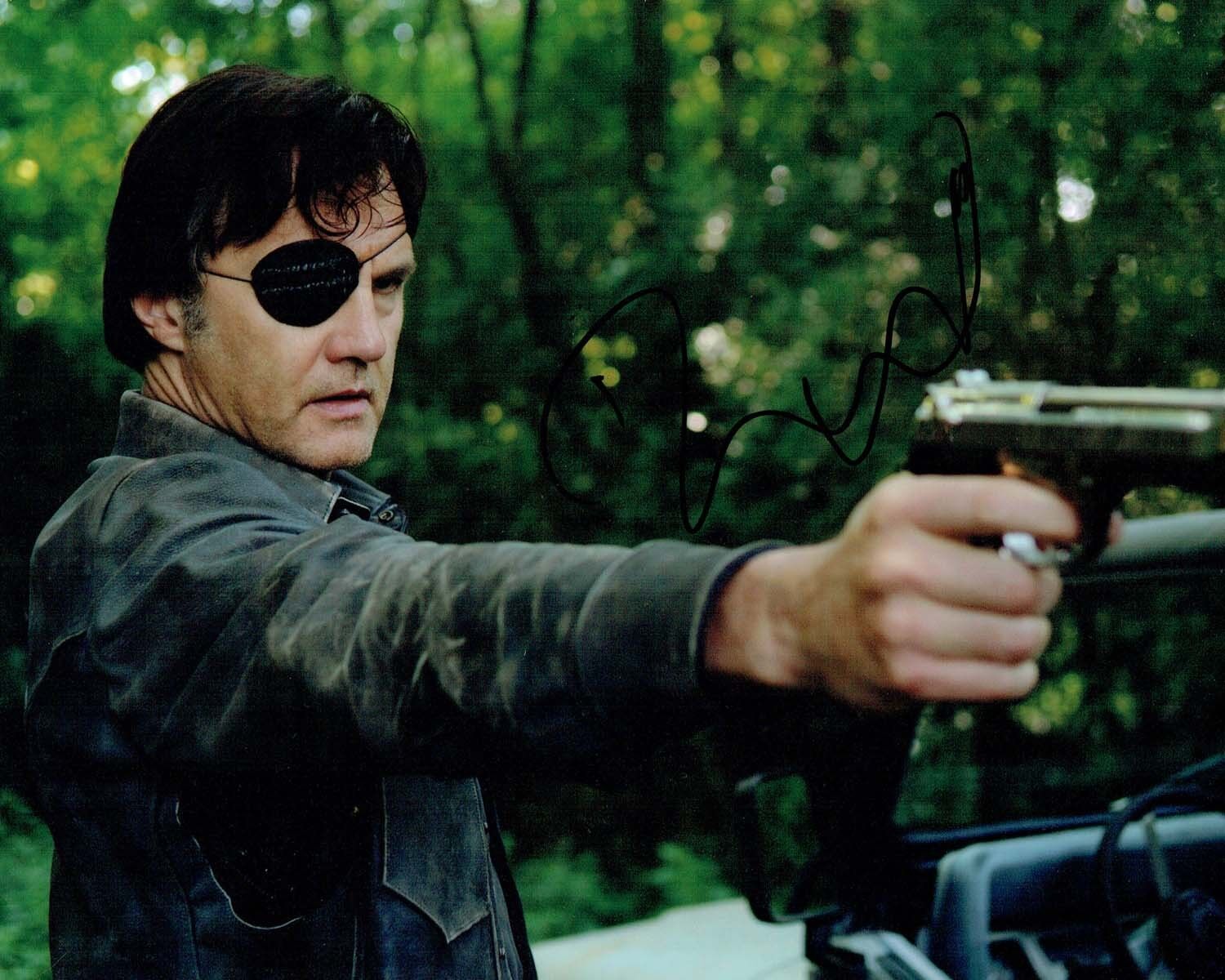 David MORRISSEY SIGNED Autograph Photo Poster painting 1 AFTAL COA Walking Dead The Governor