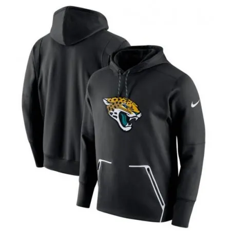 Men's  Jacksonville Jaguars Black Champ Drive Vapor Speed Pullover Hoodie