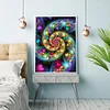 Diamond Painting-DIY Full Round Drill Love Swirls