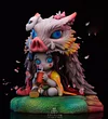 1/7 Scale Group Petted Nezuko Kamado - Demon Slayer: Kimetsu no Yaiba Resin Statue - XXYun Studio [In Stock]