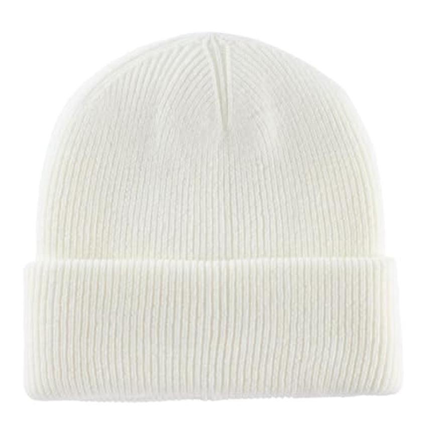 Home Prefer Men's Cuffed Beanie Hat Thick Knitted Winter Hat Acrylic Warm Stocking Skull Caps