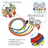 A/C Refrigeration Charging Service 3 Way Hose and Hook for R12 R22 R404A R134A